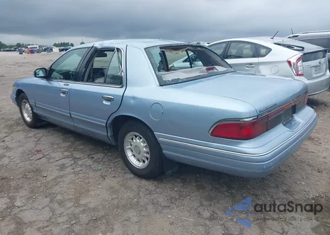 1997 Mercury Grand Marquis Ls из США, поврежденный, VIN 2MELM75W8VX673794
